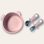 Set de couverts pour enfants rose