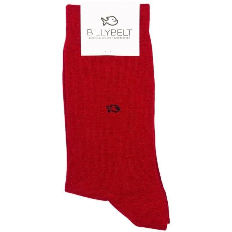 Chaussettes coton Rouge Grenade (Taille: Taille unique : 41 / 46)