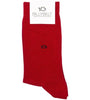 Chaussettes coton Rouge Grenade (Taille: Taille unique : 41 / 46)