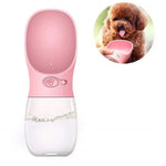 Gourde portable pour Chien et Chat rose