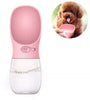Gourde portable pour Chien et Chat rose